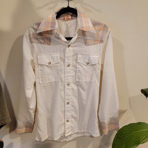 🌵 Vintage 70s Western Shirt - Size Small 🌵